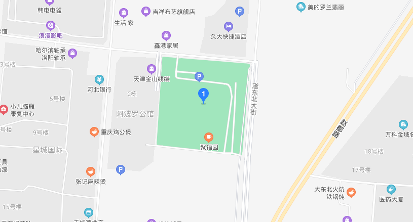 邯郸家博会交通路线地图